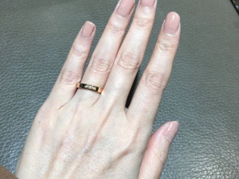 【ショーメ(CHAUMET)の口コミ】 おしゃれな結婚指輪です。もともとファッションジュエリーとして人気だっ…