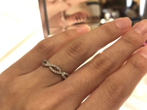 【ヴァンドーム青山(VENDOME AOYAMA)の口コミ】 ホームページや広告でも見る代表的なデザインです。ショーケースで見ると…