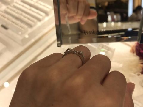 【ヴァンドーム青山(VENDOME AOYAMA)の口コミ】 インスタの広告で拝見し、立体的なリボンのモチーフがかわいくてお店へ足…