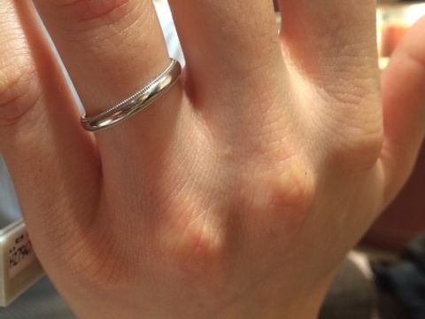 【ティファニー(Tiffany & Co.)の口コミ】 結婚指輪は、他のブランドに比べ女性向けのものが多いような気がしました…