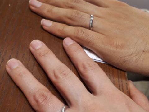 【TRECENTI(トレセンテ)の口コミ】 フローラのウェーブタイプはダイヤの量も程よく、普段の生活にも馴染みや…