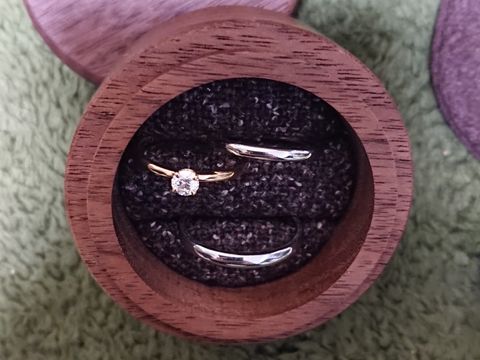 【鎌倉彫金工房の口コミ】 結婚式などをしなかったので、変わりに指輪は思い出に残るものにしたかっ…