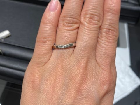 【エクセルコダイヤモンド(EXELCO DIAMOND)の口コミ】 一般的な結婚指輪感もありつつ、人と違ったデザインを求めている方におす…