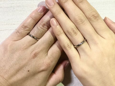 【銀座ダイヤモンドシライシの口コミ】 年齢を重ねても付け続けられるようにシンプルなデザインのものを選びまし…