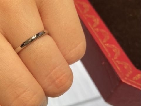 【カルティエ(Cartier)の口コミ】 とてもシンプルなデザインです。飽きないデザインのため、長く使える点が…