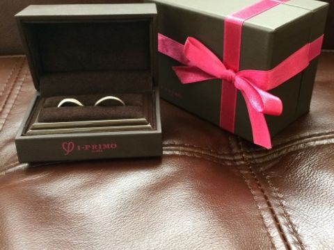 【アイプリモ(I-PRIMO)の口コミ】 手にコンプレックスがあり、指輪が似合うか心配でしたが、とても付け心地…