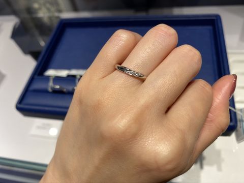【銀座ダイヤモンドシライシの口コミ】 とにかくデザインが豊富です！シンプルなものから華やかなものまでたくさ…