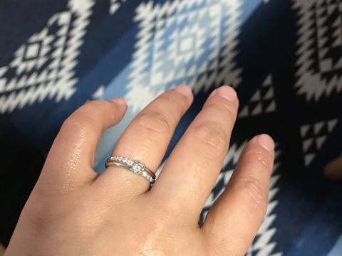 【ジュエリーツツミ(JEWELRY TSUTSUMI)の口コミ】 デザインがきれいで店員さんもお薦めしてくれたからだそうです。すぐにで…