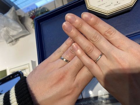 【銀座ダイヤモンドシライシの口コミ】 パンフレットで見ている時から素敵だなと思っていました。ストレート型で…