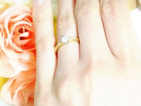 【ENUOVE(イノーヴェ)の口コミ】 婚約指輪はいらないと言っていたのに、主人が内緒で作ってくれていました…