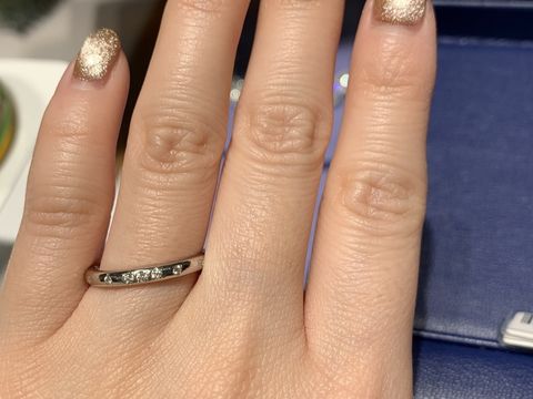 【銀座ダイヤモンドシライシの口コミ】 シンプルなものから華やかなものまでたくさんあり、デザインが豊富です！…