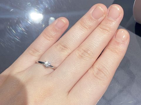 【俄(にわか)の口コミ】 昔から漠然と婚約指輪は王道のソリティアタイプに憧れていました。俄さん…