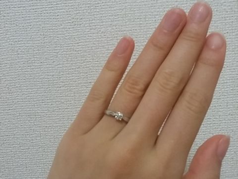 【ティファニー(Tiffany & Co.)の口コミ】 指輪は私は選ばずに彼にサプライズでもらいました。
（あくまで私のイメー…
