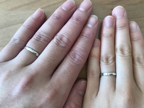 【ギンザタナカブライダル(GINZA TANAKA BRIDAL)の口コミ】 シンプルで飽きのこないものを探していました。最近はファッションリング…