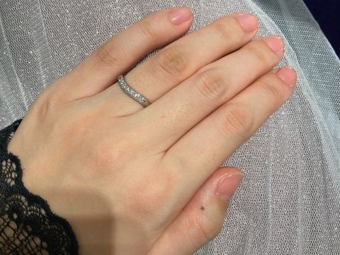【MIKIMOTO(ミキモト)の口コミ】 デザインの種類は少なめですが、シンプルなものを希望されている方、シン…