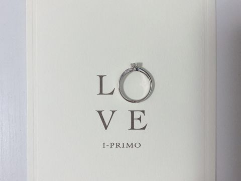 【アイプリモ(I-PRIMO)の口コミ】 他の店舗も色々見ましたが、1番自分の好みのデザインでダイヤの輝きが良か…