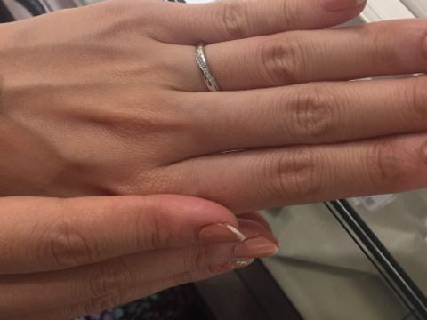 【PILOT BRIDAL(パイロットブライダル)の口コミ】 １０年も２０年も結婚指輪は常につけるものなので、傷に強い指輪を探して…