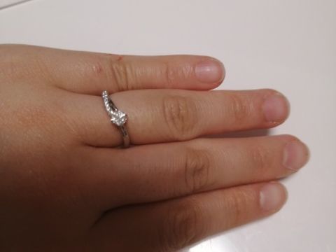 【アイプリモ(I-PRIMO)の口コミ】 もともと特にこだわりはなかったのですが、プロポーズのために旦那さんが…