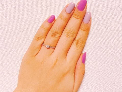 【日本ダイヤモンド貿易の口コミ】 ゼクシィのアプリやネットで色々なブランドを見ていた中で見つけて一目惚…