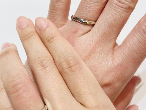 【BRILLIANCE+(ブリリアンスプラス)の口コミ】 このリングをつけると、柔らかい雰囲気になるので、ふとした時に見ると、…