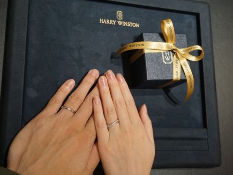 【ハリー・ウィンストン(Harry Winston)の口コミ】 やっぱりハリーウィンストンの高級感に惹かれた。ずっとつけておくものだ…