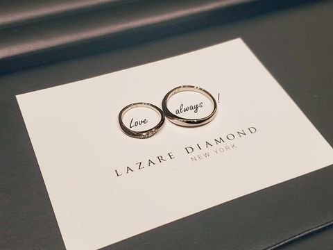 【ラザール ダイヤモンド(LAZARE DIAMOND)の口コミ】 決めては、世界三大カッターズブランドの1つの為非常にダイヤの輝きかよか…