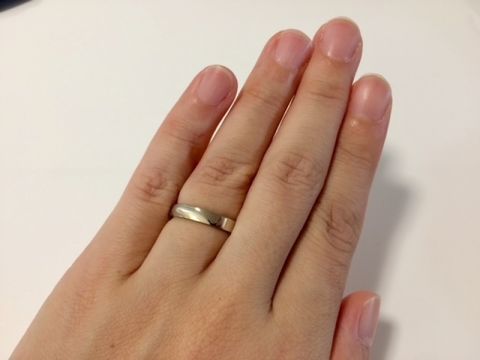 【杢目金屋(もくめがねや)の口コミ】 結婚指輪は、夫婦で同じデザインにしたい、和の要素が入っているのがいい…