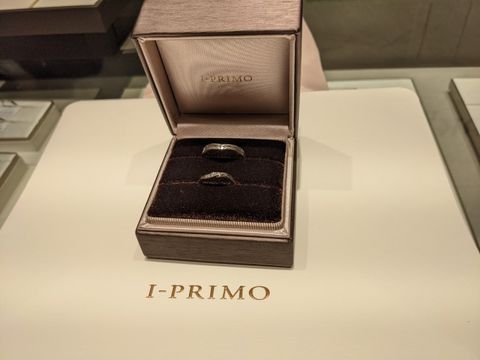 【アイプリモ(I-PRIMO)の口コミ】 私も彼も納得のいくように、自分たちが本当に気に入った指輪が見つかるデ…