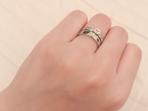【ORECCHIO(オレッキオ)の口コミ】 華奢ではなく幅が広めのリングで人と被らないようなデザインを探していた…