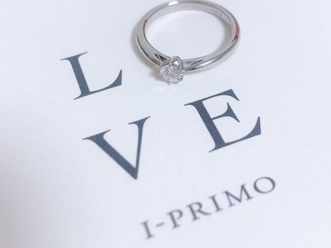【アイプリモ(I-PRIMO)の口コミ】 優柔不断なので、たくさんの指輪を見させていただきましたが、第一印象で…