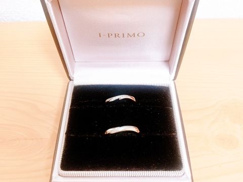 【アイプリモ(I-PRIMO)の口コミ】 婚約指輪と同じタイミングで結婚指輪も探していたのですが、こちらもたく…