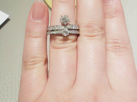 【ショーメ(CHAUMET)の口コミ】 ジョゼフィーヌコレクションの エクラ エテルニテ ソリテール(エンゲージ/…