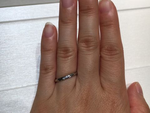 【アイプリモ(I-PRIMO)の口コミ】 お値段も比較的安めでデザインも可愛かったです。婚約指輪をアイプリモの…