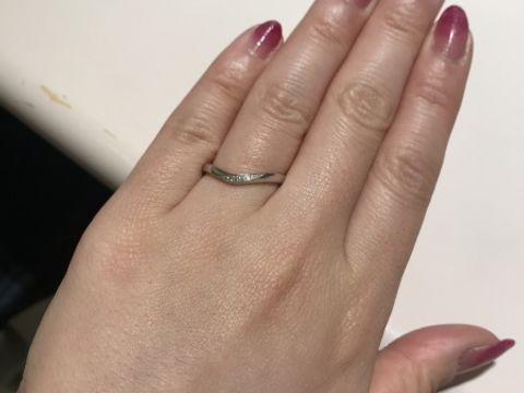 【TRECENTI(トレセンテ)の口コミ】 こちらのブランドで扱っている指輪は全て内甲丸という、リングの内側を丸…
