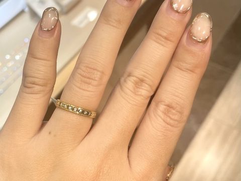 【DAMIANI(ダミアーニ)の口コミ】 重厚感のある大人なブランドですが、このリングだけは少しラフな印象でど…