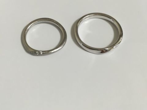 【Galopine & Galopin(ガロピーネガロパン)の口コミ】 毎日着けるものなのでシンプルなものかつ、どちらかというと太めにゴツゴ…