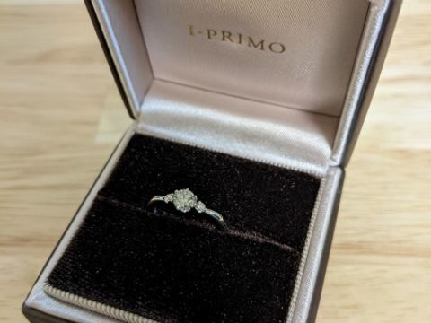 【アイプリモ(I-PRIMO)の口コミ】 もともと指輪のデザインでこういうイメージの物を探していました。他の店…