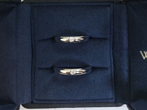 【ハリー・ウィンストン(Harry Winston)の口コミ】 いろんなブランドの指輪を試着しましたが、男性用の指輪はダイヤがついて…