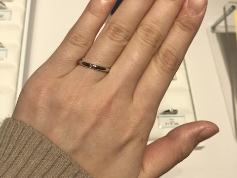 【銀座ダイヤモンドシライシの口コミ】 シンプルなデザインの結婚を指輪を探していたので、公式サイトの「OR オー…