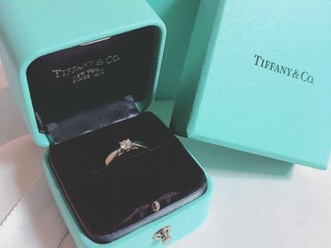 【ティファニー(Tiffany & Co.)の口コミ】 婚約する前からTiffanyのハーモニーにすると絶対決めていました。指定して…