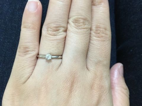 【アイプリモ(I-PRIMO)の口コミ】 お店の方が丁寧に接客して下さいました。
ゴールドのリングで可愛い感じの…