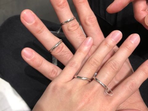 【銀座ダイヤモンドシライシの口コミ】 デザインはオーソドックスでシンプルなテイストが多かったです。内甲丸仕…