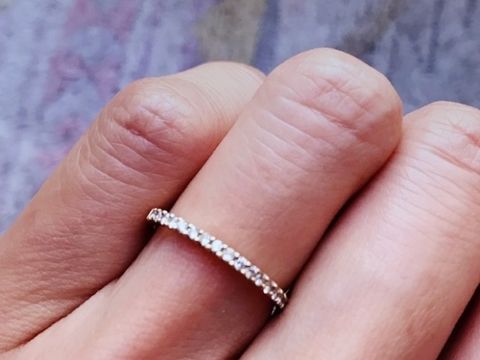 【Ponte Vecchio(ポンテヴェキオ)の口コミ】 予算内に収まるリングを探して、こちらに辿り着きました。ハーフなので価…