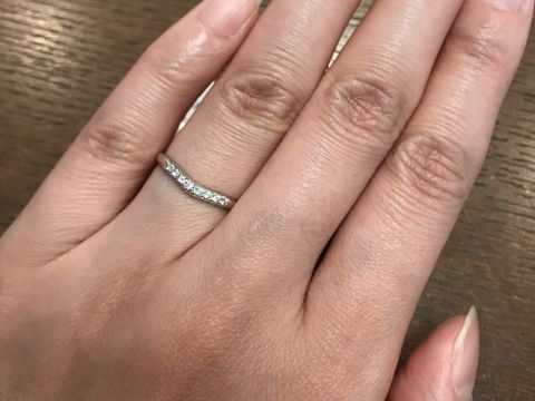 【ノナカジュエリーの口コミ】 先に他店で見ていた好きなデザインの指輪と似ているデザインもあり、価格…