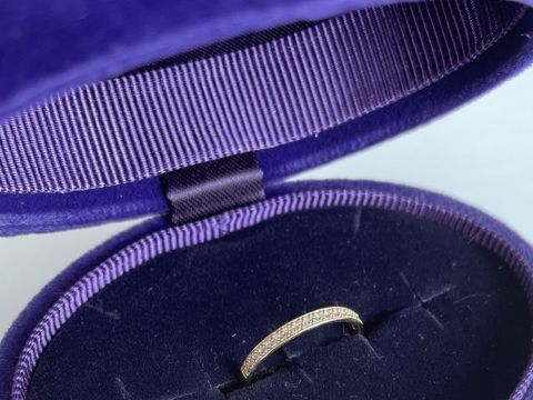 【agete(アガット)の口コミ】 ゴールドの指輪で、普段づかいができるような華奢なデザインを探していま…