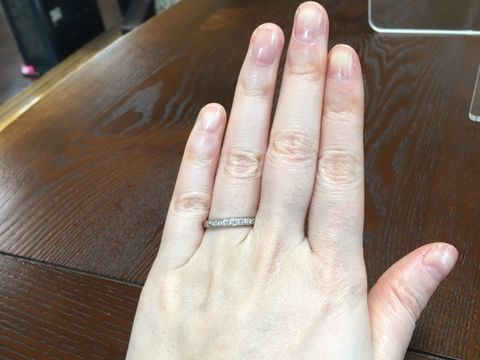 【工房　茶ぼうの口コミ】 幅やダイヤの数、デザインなど、細かく選んで決めることができます。
高品…