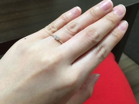 【カルティエ(Cartier)の口コミ】 カルティエのダイヤのリングはバレリーナが人気ですが、友人がしていたこ…