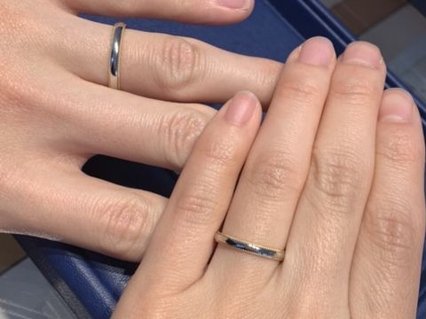【銀座ダイヤモンドシライシの口コミ】 デザインが豊富で指輪選びに非常に悩みましたが、スタッフの方が親身にな…