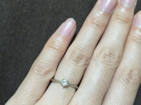 【festaria bijou SOPHIA(フェスタリア ビジュソフィア)の口コミ】 星に願いをというシリーズで、コンセプトと星型にカットされたダイヤのデ…