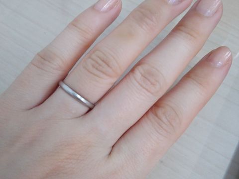 【ティファニー(Tiffany & Co.)の口コミ】 婚約指輪と結婚指輪はティファニーで購入と決めていたので、店舗に行き商…